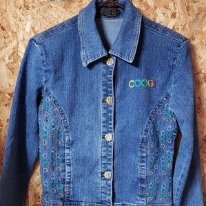 Girls Size Large Coogi Denim Jacket
